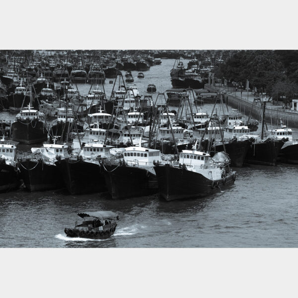 fishing boat in Aberdeen Hong Kong